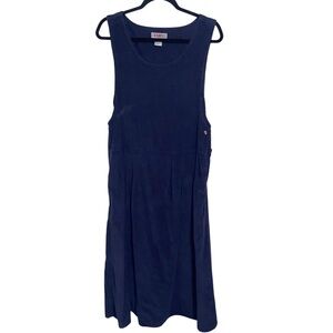 Vintage FADS Dress Womens Medium  Corduroy Jumper 80s 90s Cottagecore Academia